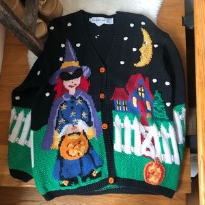 The Eagles Eye knit Halloween sweater